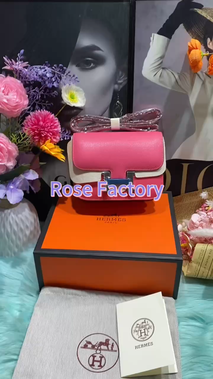 Hermes pink bag