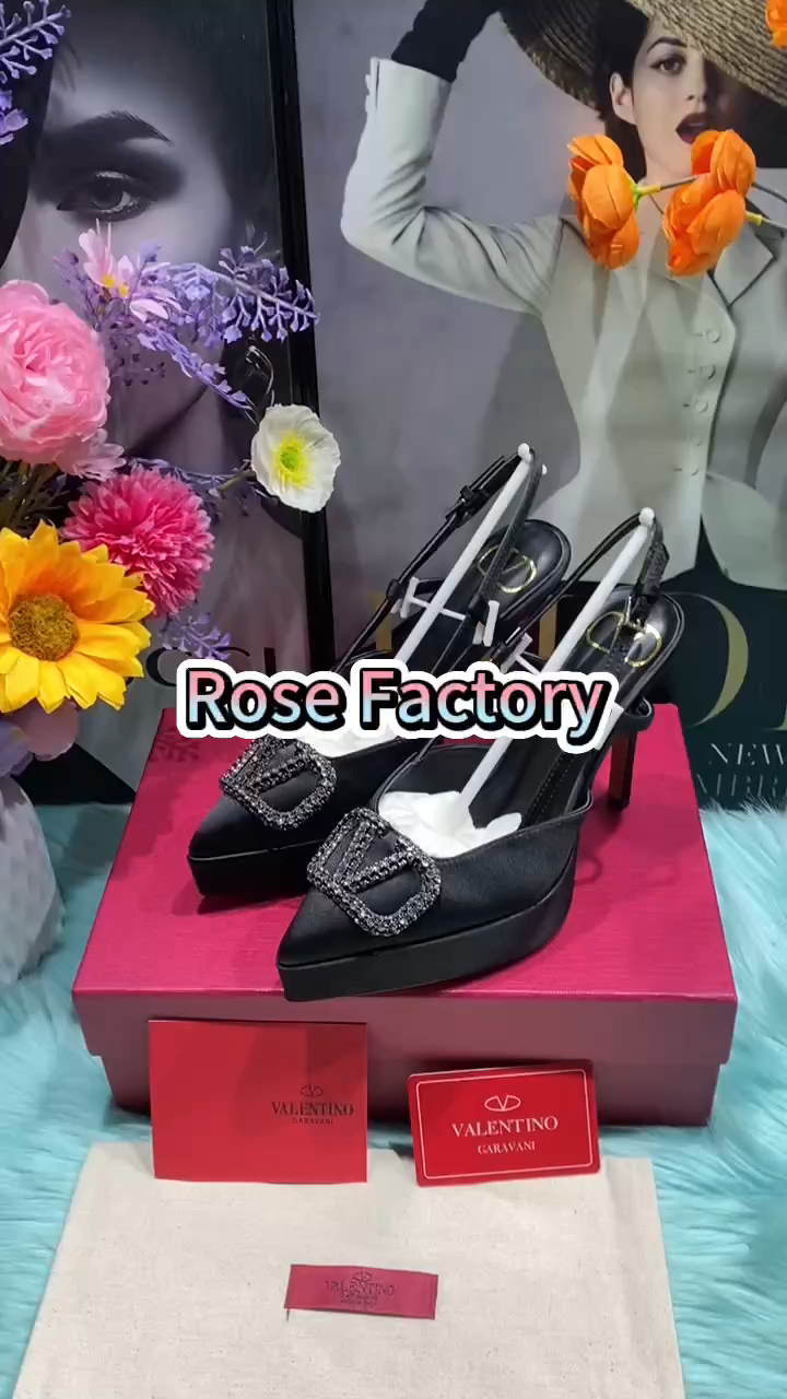 valention black shoes