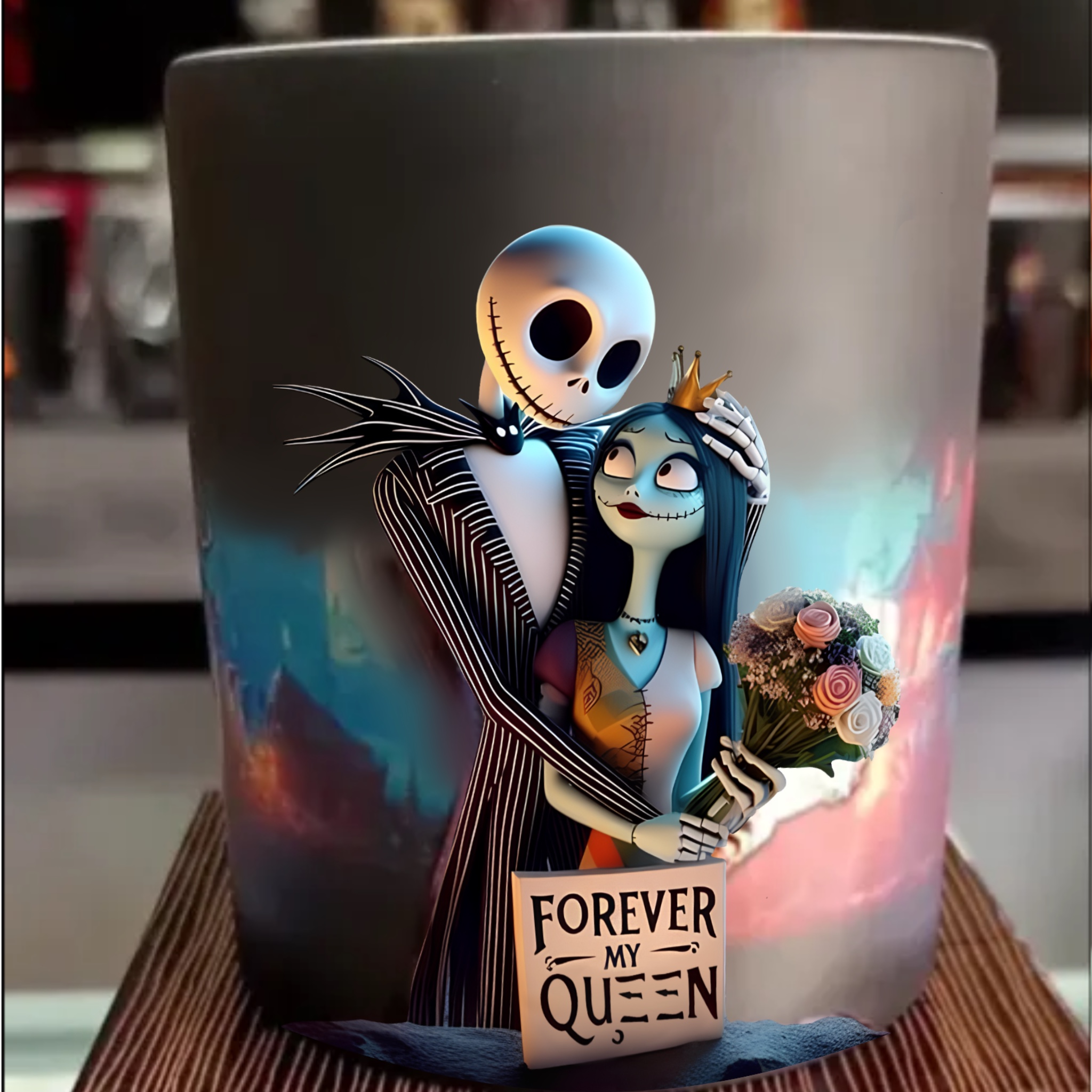 Jack skellington popular mug and canister