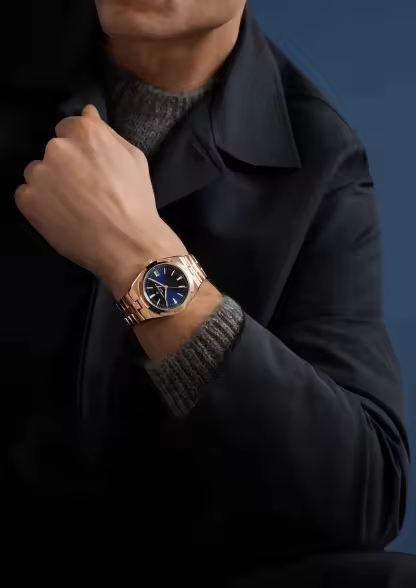 Overseas self-winding 4520V/210R-B705 41 mm Pink Gold