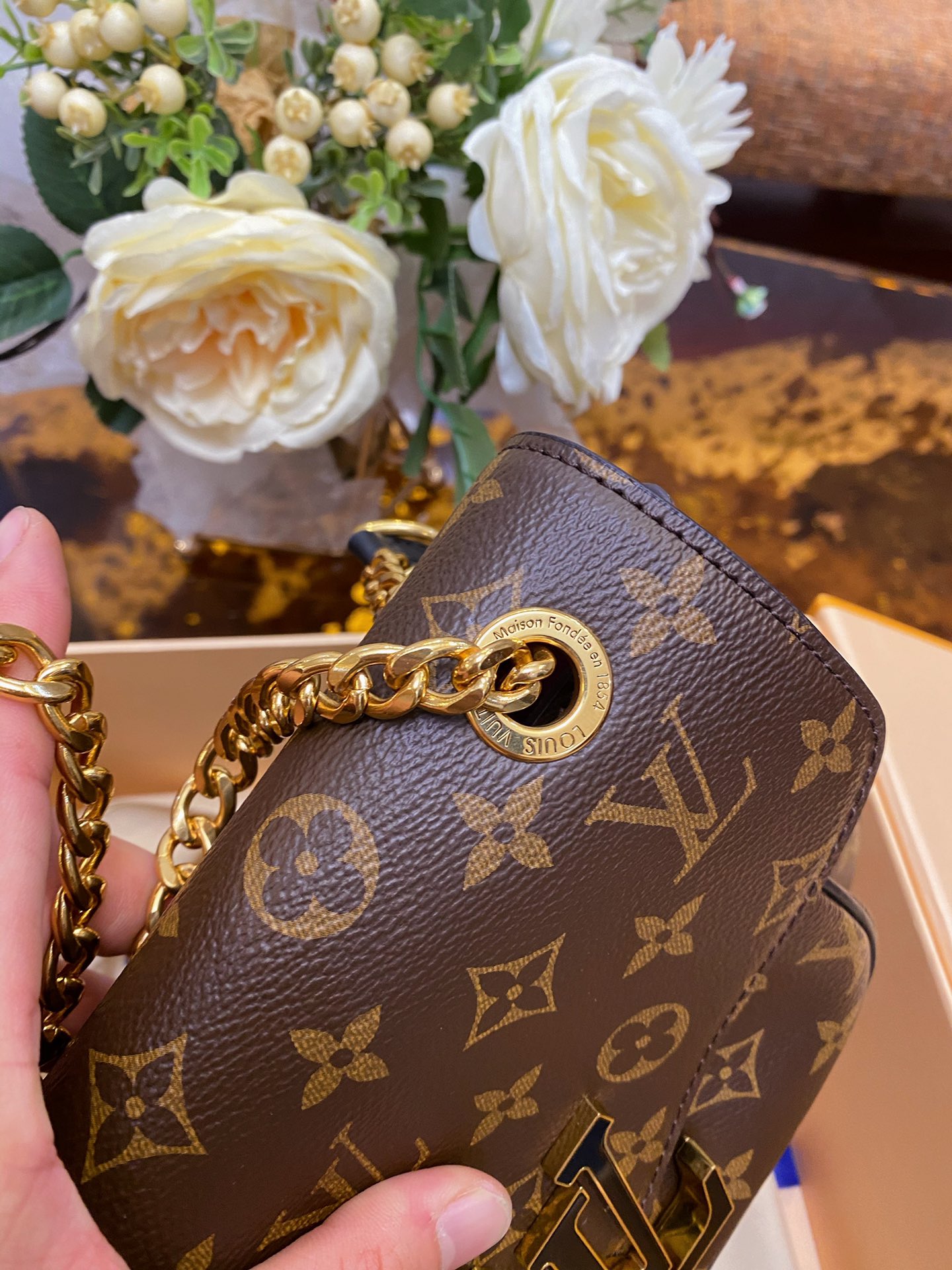 LV BAG/ 24 x 17 x 12 cm