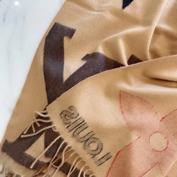 LV Scarf/ 78.3 x 27.6 inches