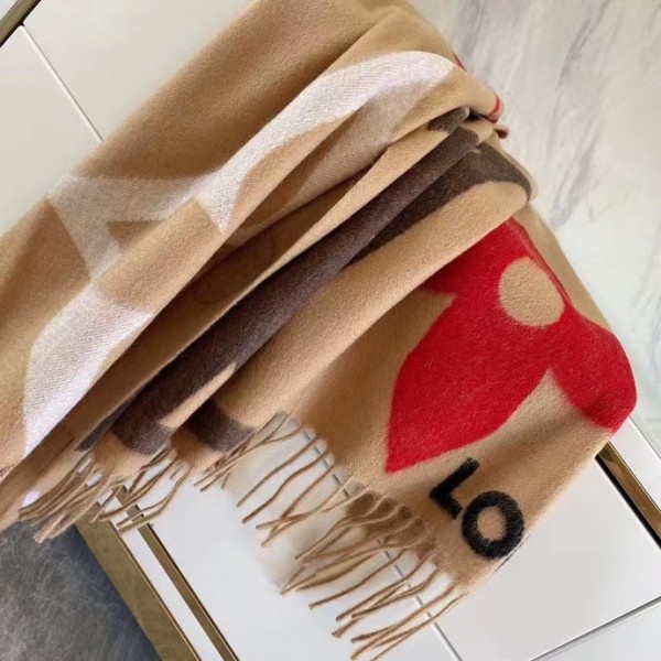 LV Scarf/ 78.3 x 27.6 inches