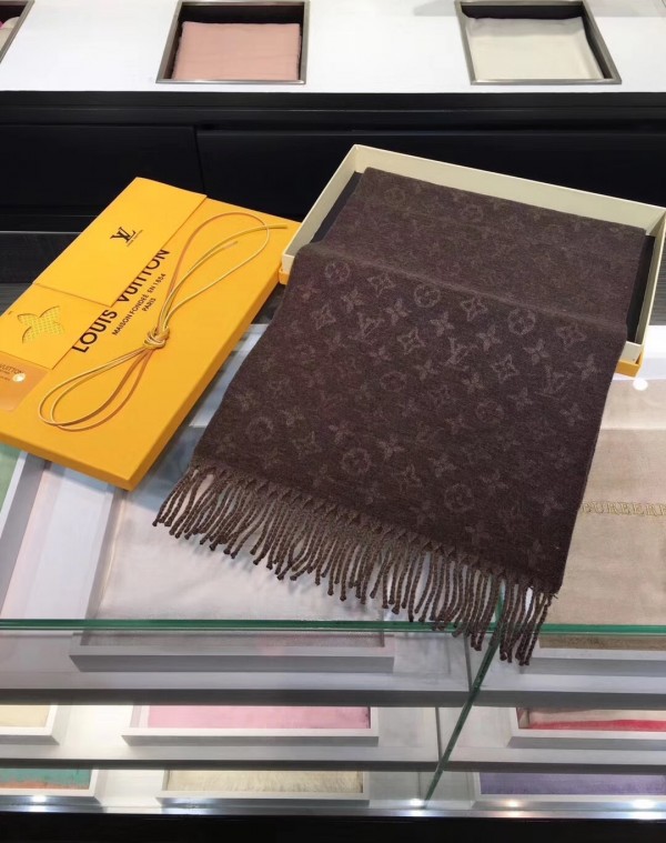 LV Scarf/ 78.7 x 13.8 inches