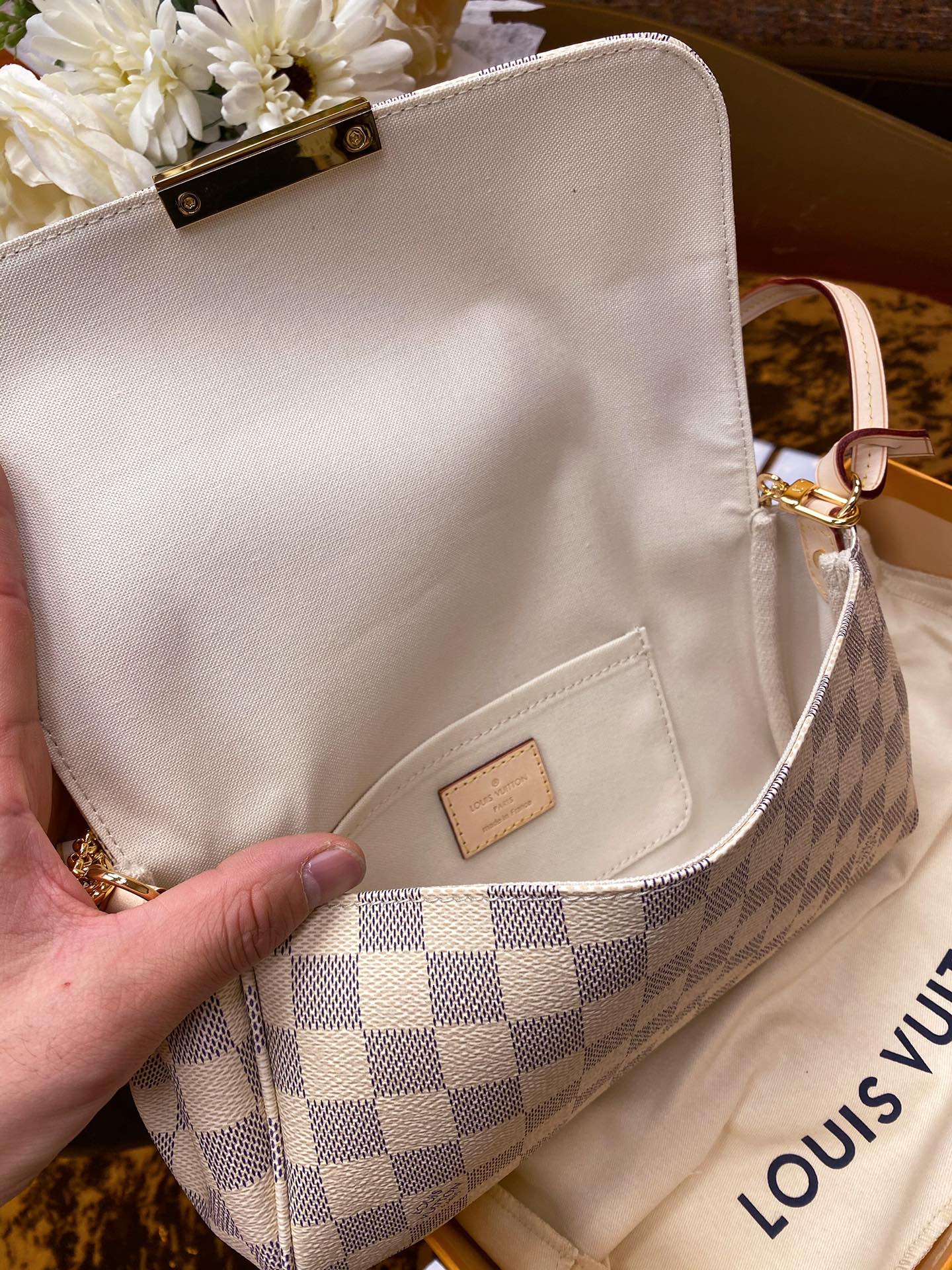 LV BAG/ 28 x 17 x 4 cm