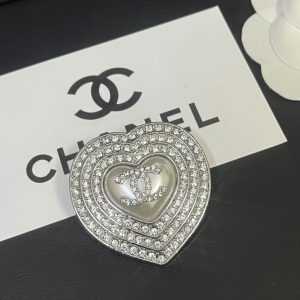 CC Heart Brooch