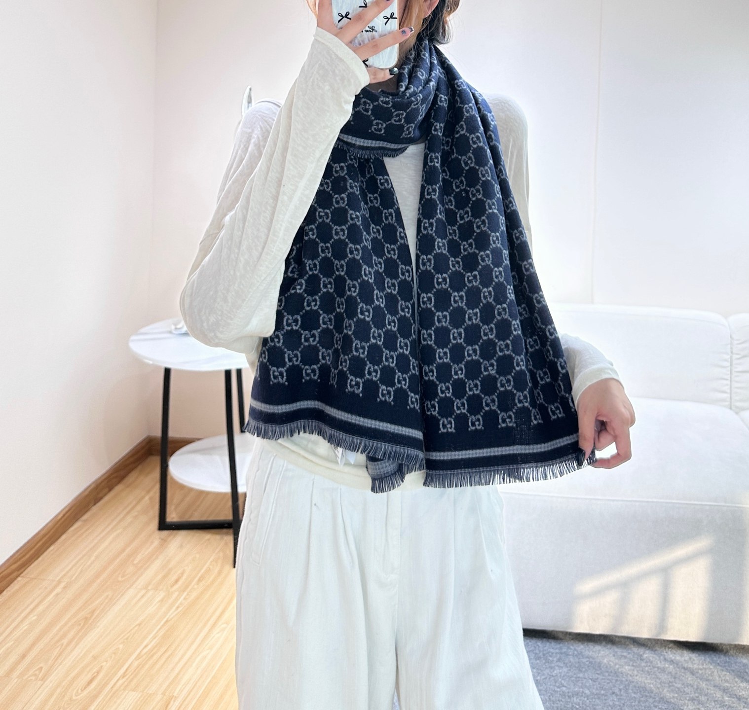 Gucci Scarf/ 47*180cm