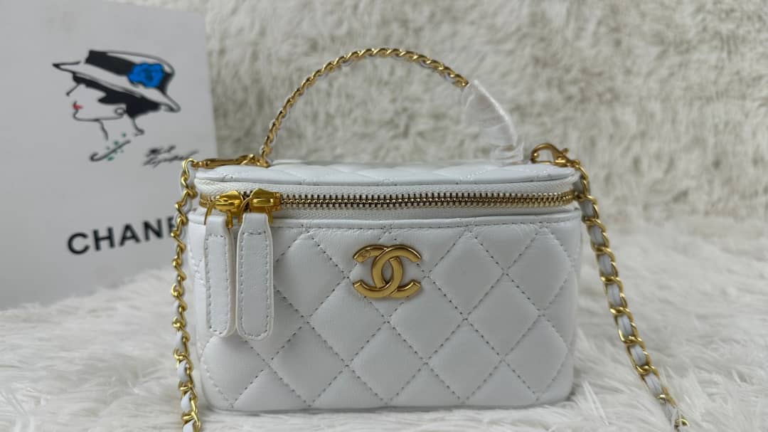 Black and white bags