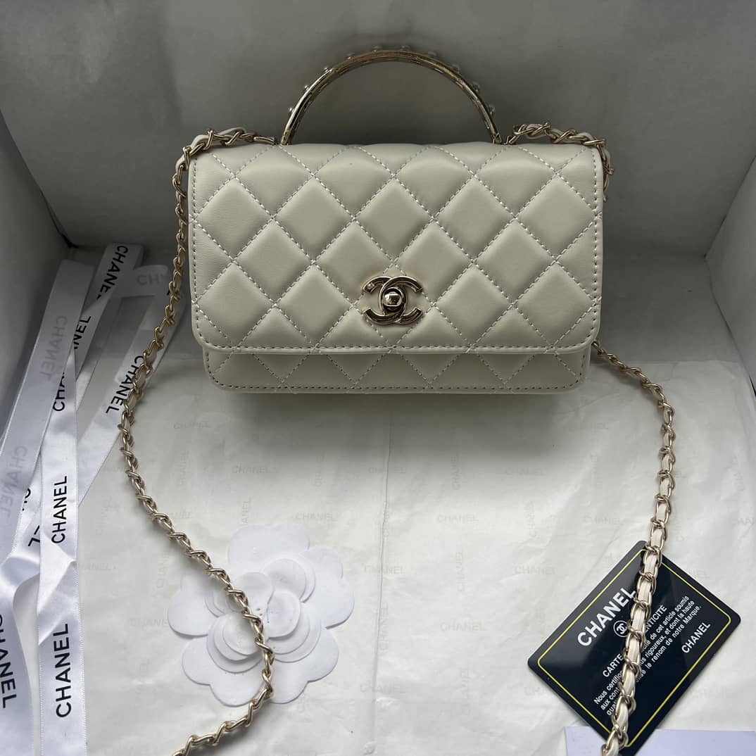 Black and white bags