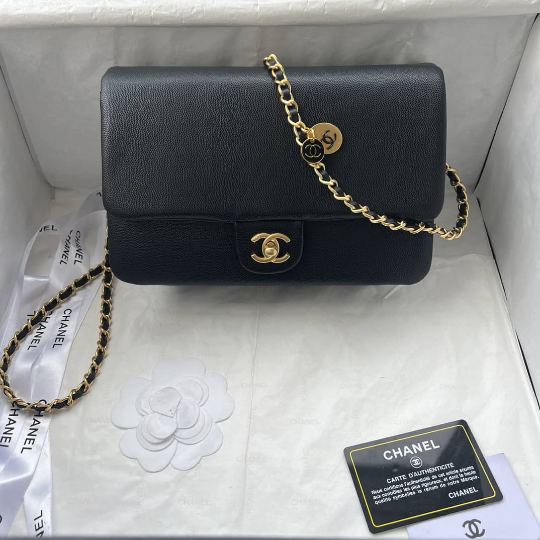 Black and white bags