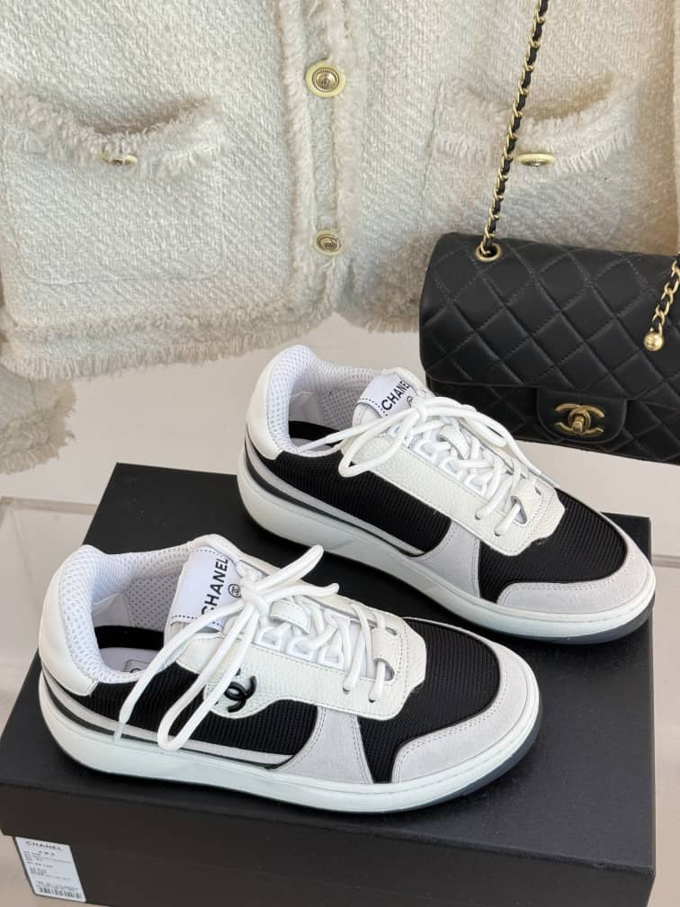 Chanel and Prada shoes 