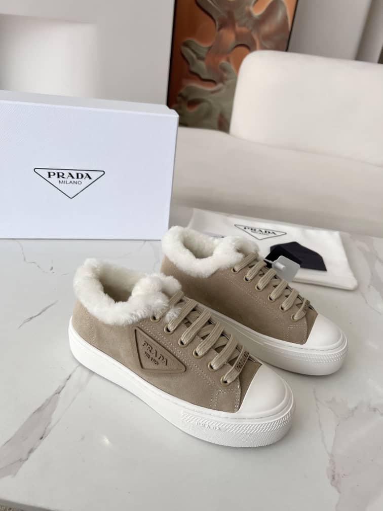 Chanel and Prada shoes 