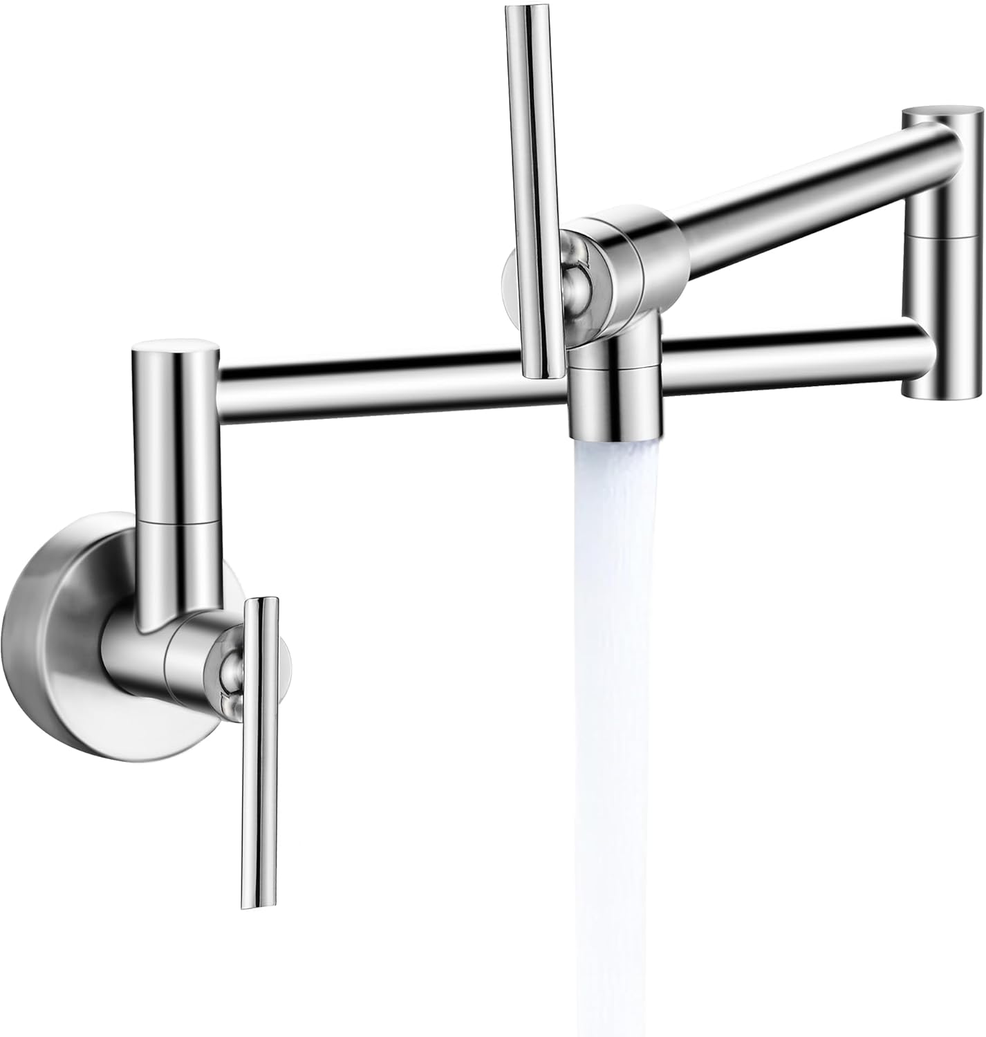 Brushed Nickel Pot Filler