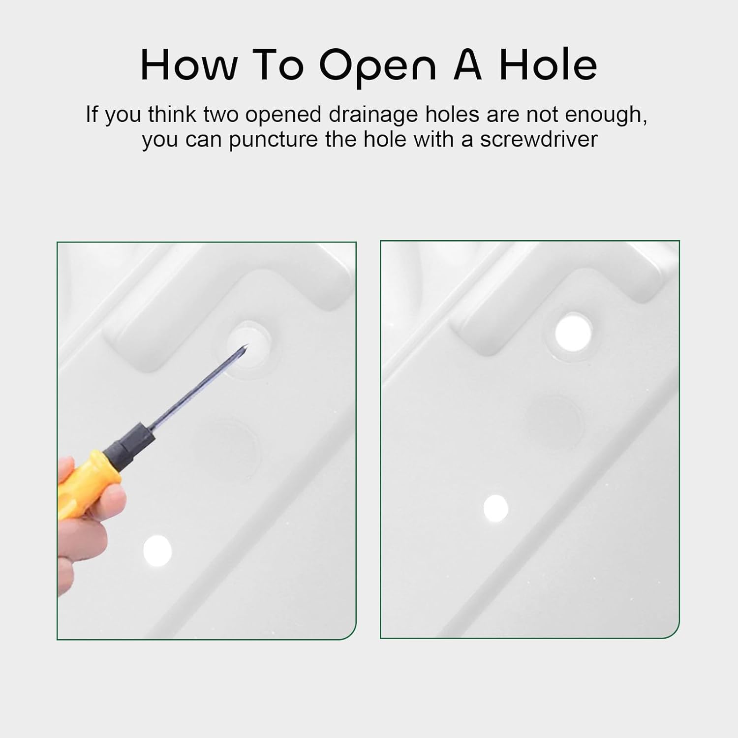 3 Packs 17 Inches White Flower Window Box Plastic Vegetable Planters Long Pots with 15 Pcs Plant Labels for Outdoor Indoor Windowsill, Patio, Garden, Home Decor, Porch