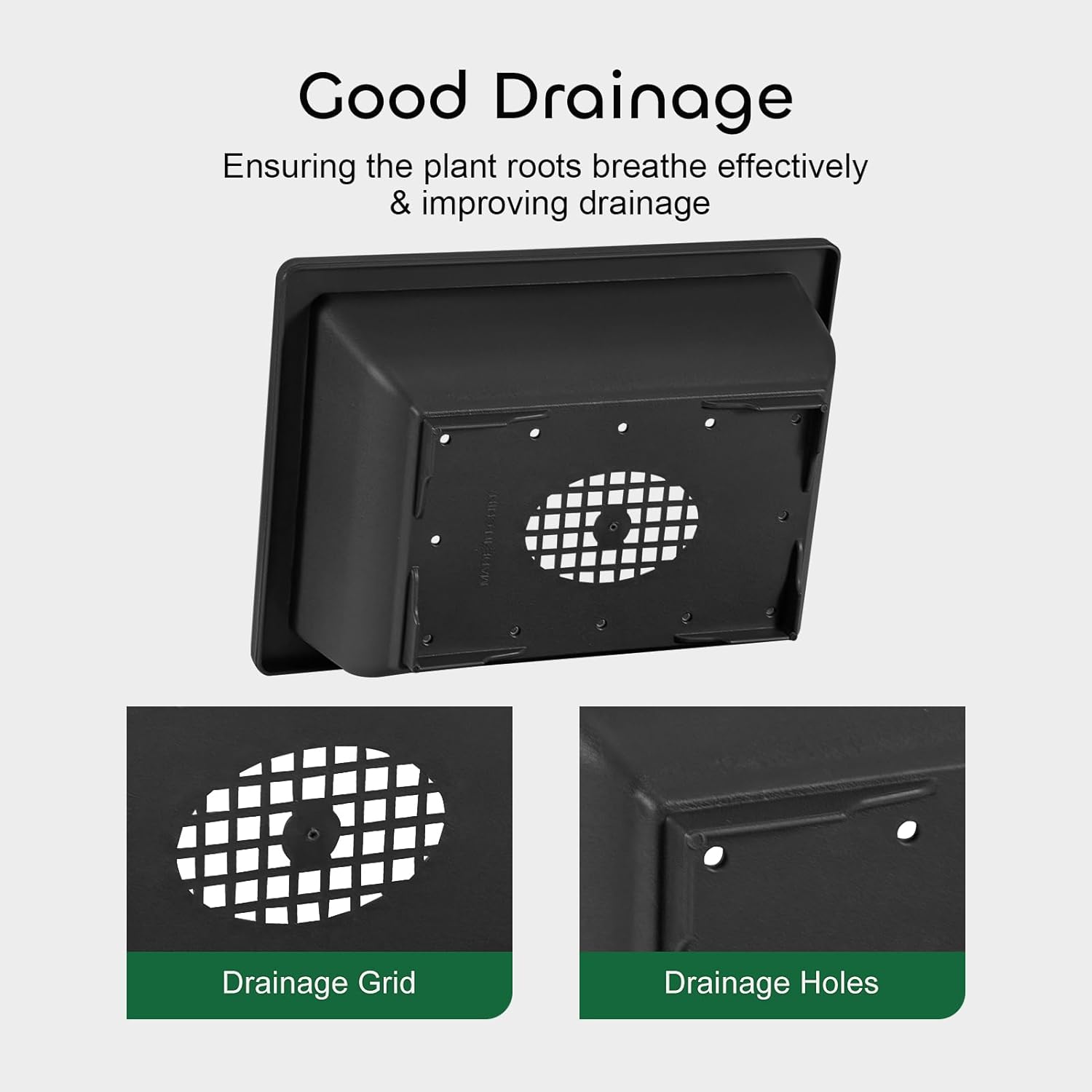 3 Packs 6.5 Inch Bonsai Pots with Drainage Trays, Bonsai Tree Kits with Repotting Mat, Durable Small Bonsai Training Planter Growing Pot, Built in Mesh