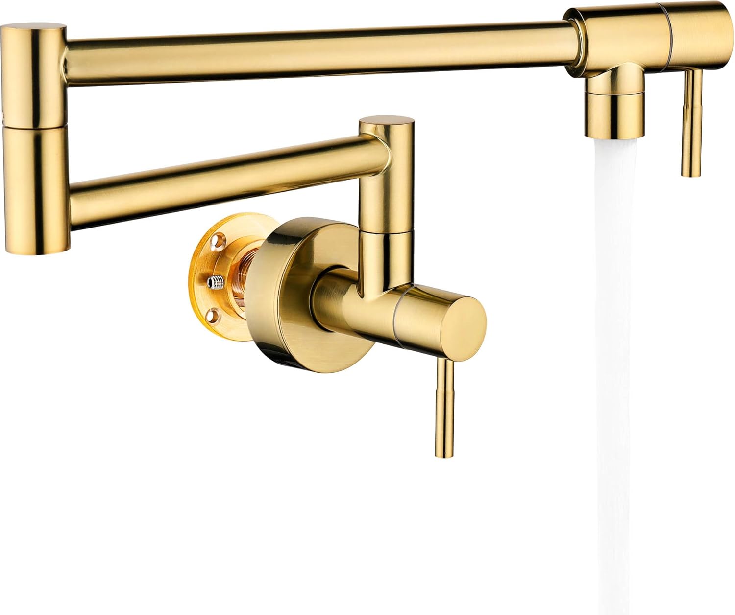 Brass Folding Stretchable with Double Joint Swing Arm
