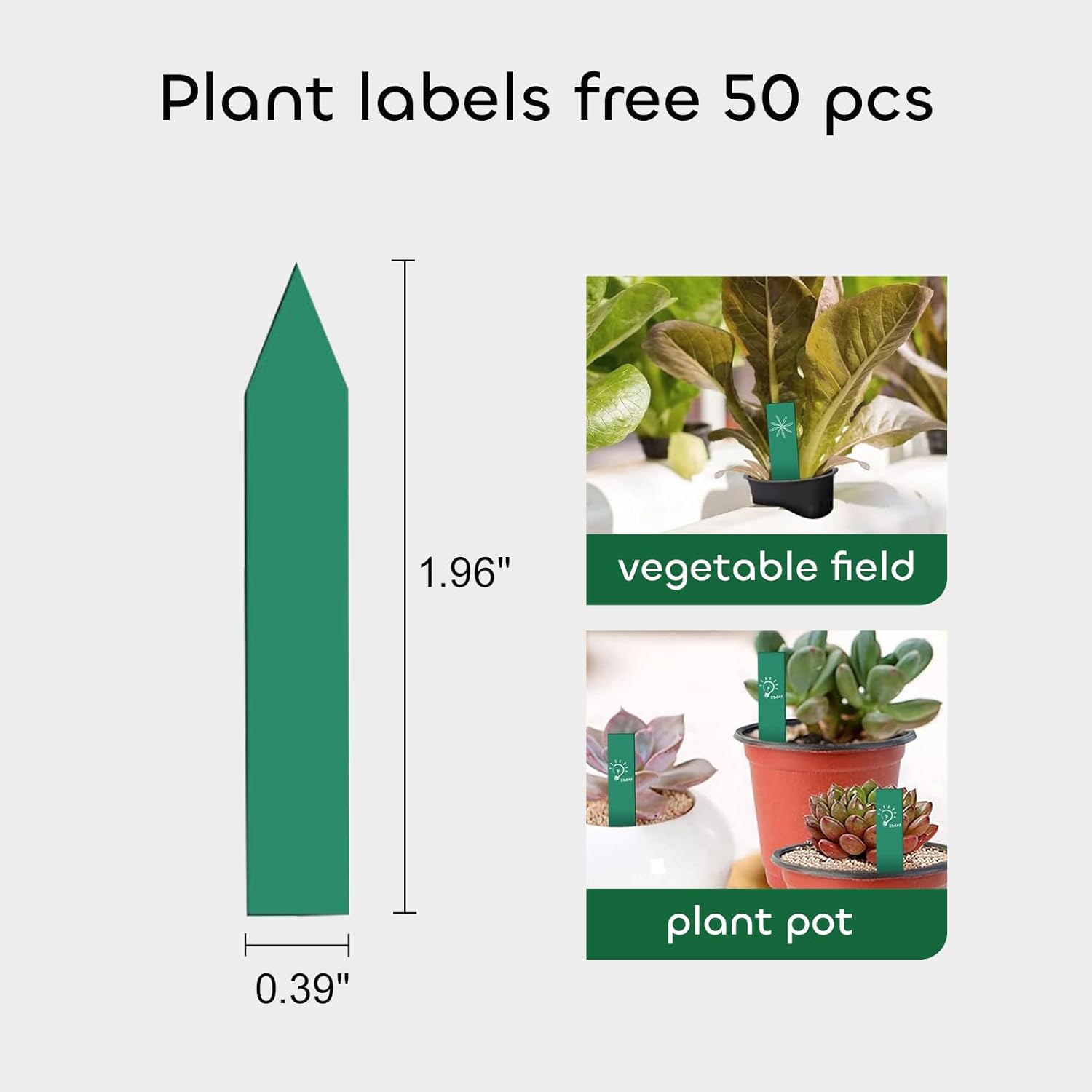 Net Pot, 50 Pcs 2 Inch Garden Slotted Mesh Net Cups, Heavy Duty Hydroponic Cups Mesh Pots with 50Pcs Plant Labels, Hydroponic Planting Pots Grow Basket for Indoor Outdoor