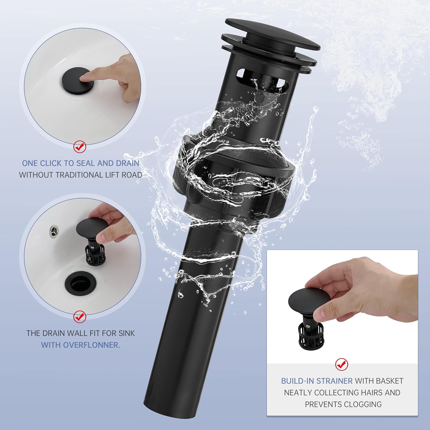 Bathroom Faucets with Pull Out Sprayer