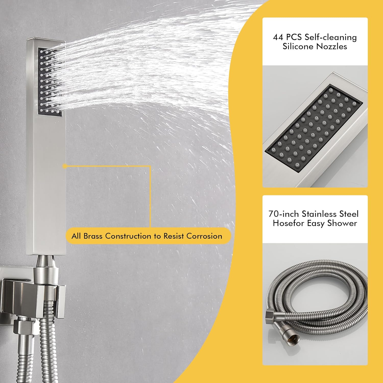  Shower Faucet set with Shower head 