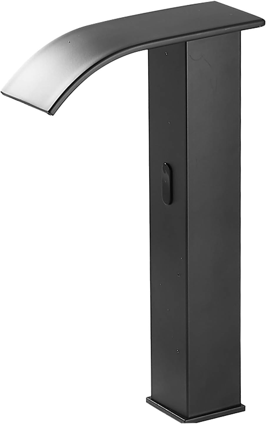 Automatic Touchless Vessel Sink Faucet Black Motion Sensor Bathroom Faucets Touch Free Battery Powered or Plug in Sensor Eletronic Faucet