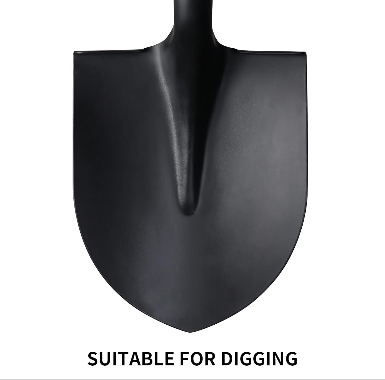 Shovel for Digging,Round Shovel, Garden Tool with D-Handle, 41 Inches in Overall Length, Wooden Handel Garden Shovel