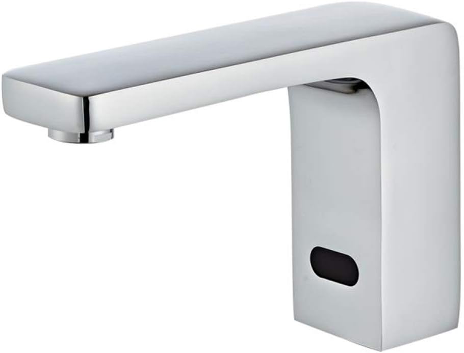 Electronic Automatic Sensor Touchless Bathroom Faucet Chrome Motion Activated Hands-Free Lavatory Vanity Basin Tap