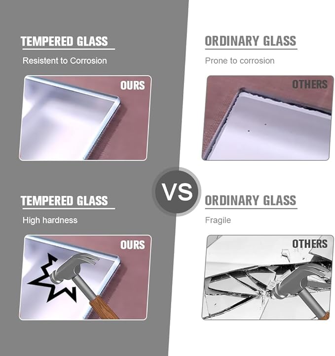 26inch Round Medicine Cabinet with Lights,Led Medicine Cabinet with Demister,Illuminated Bathroom Mirror Cabinet,Dimmable,Anti-Fog,3 Color Temperature