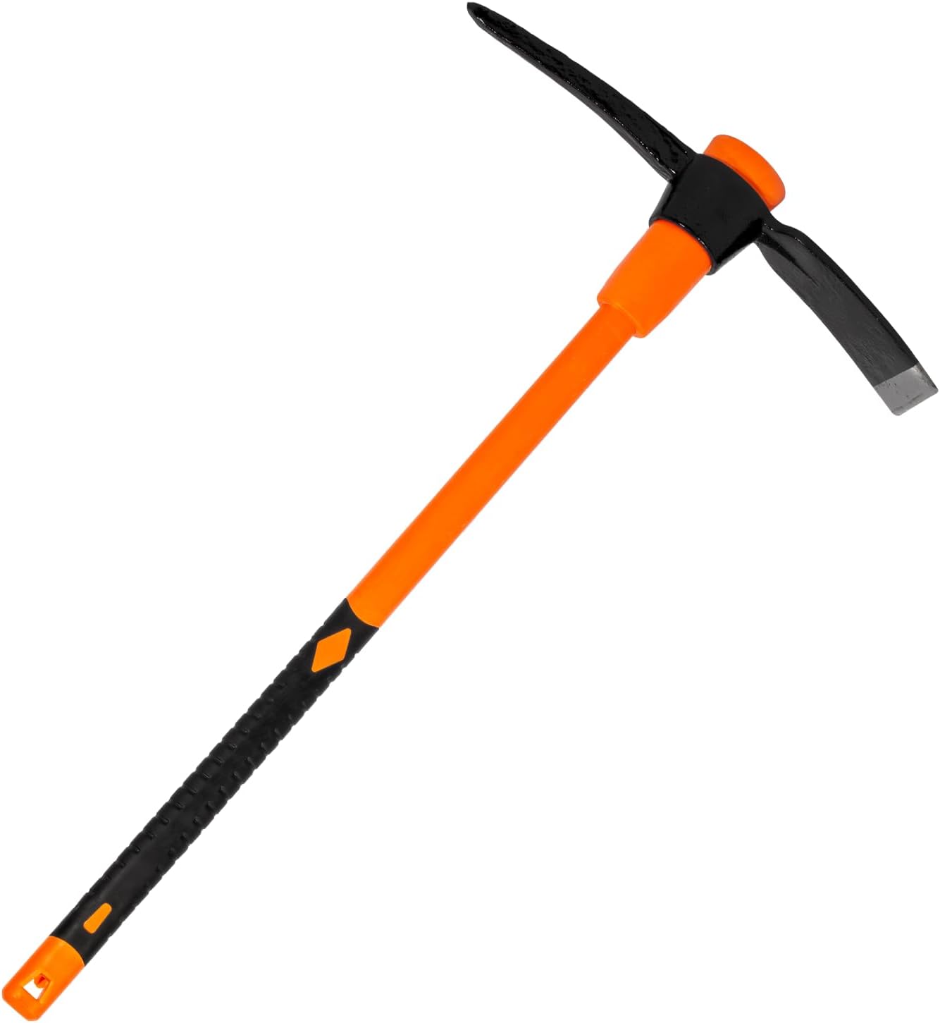 Pick Axe for Digging, Heavy Duty Pickaxe with Shock Absorbing Handle, 36 Inches