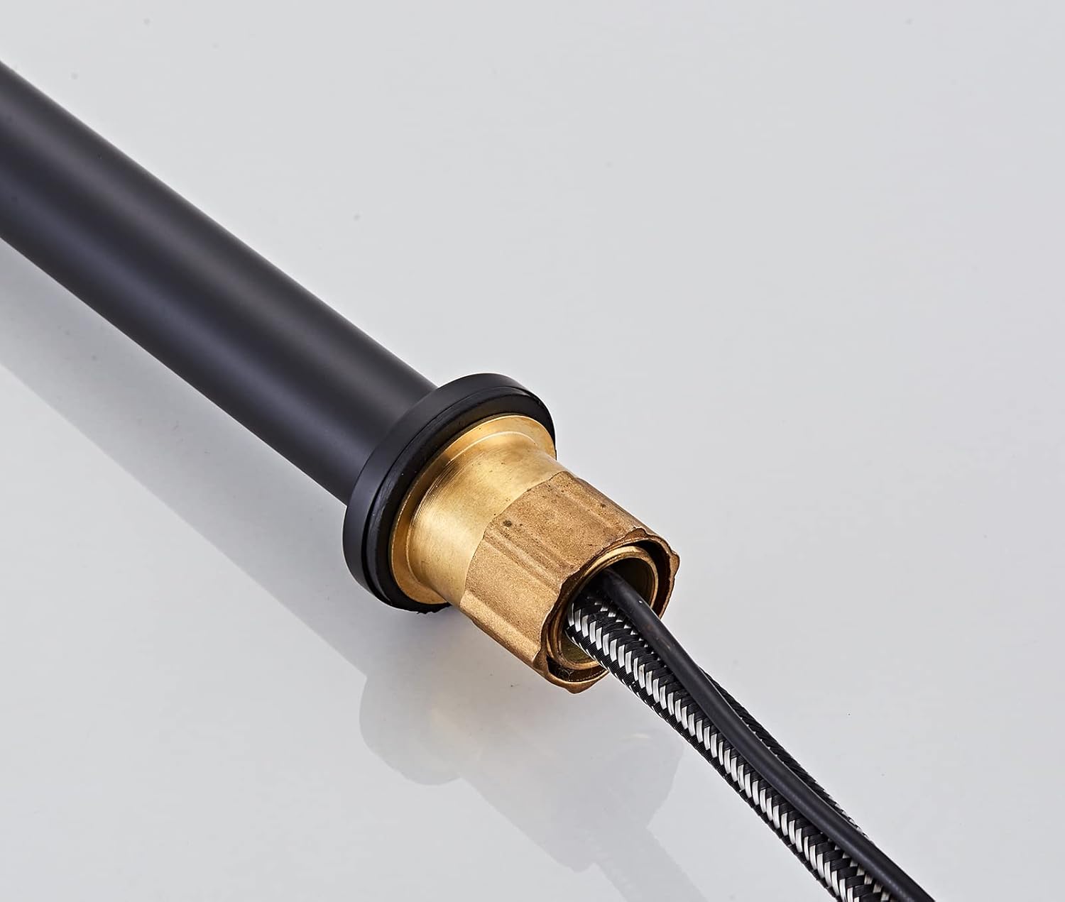 Automatic Touchless Sensor Bathroom Faucet Black Kitchen Faucet Touch-Free Electric Motion Infrared Sensor Touchless Faucet Bathroom Public Vessel Sink Faucet