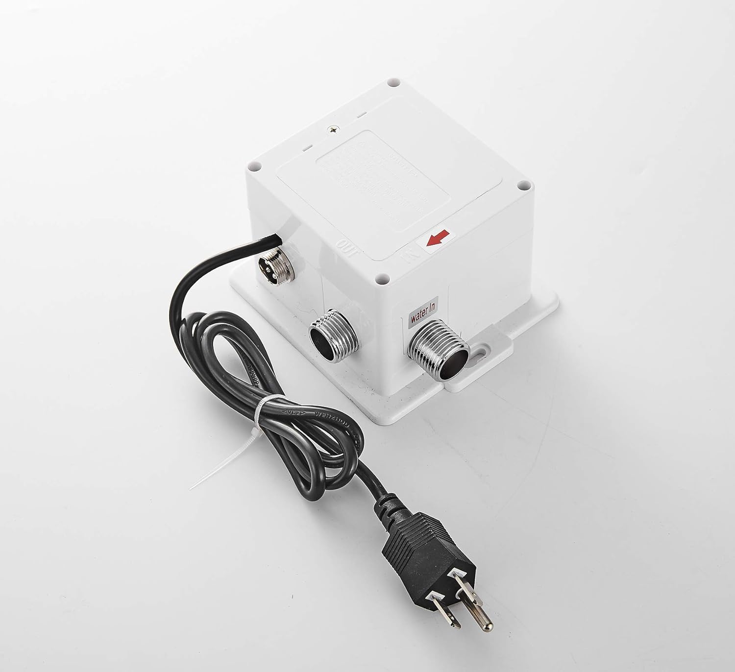 Automatic Touchless Vessel Sink Faucet Black Motion Sensor Bathroom Faucets Touch Free Battery Powered or Plug in Sensor Eletronic Faucet