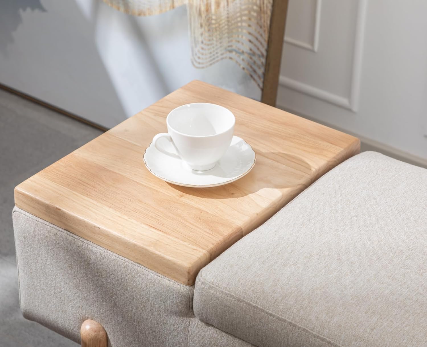 Modern Storage Bench for Bedroom End of Bed Sherpa Upholstered Ottoman Bench with Storage and Wood Shoe Rack Farmhouse Long Seating Bench