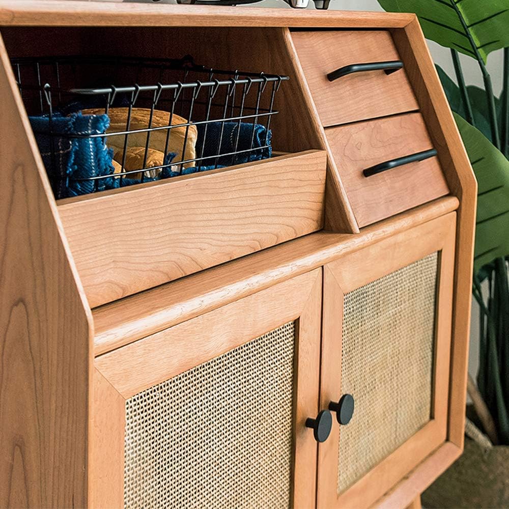 4Pcs 1.26“x0.78” Matte Black Solid Brass Cabinet Knobs Home Decoration Round Kitchen Knobs Dresser Drawer Knob Handles