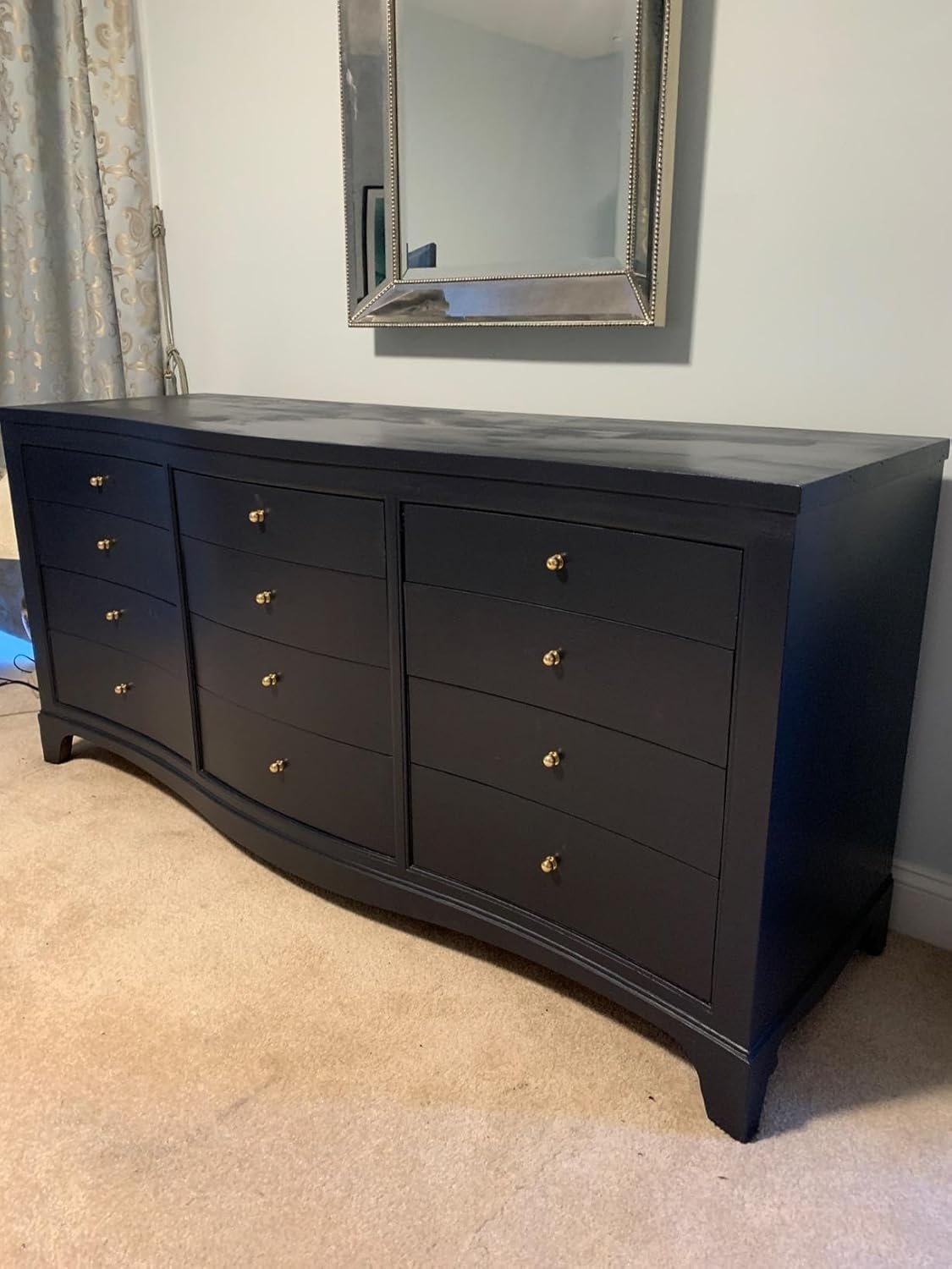 4pcs 19MM Diameter Round Solid Brass Pulls Antique Cabinet Drawer Small Handles Modern Minimalist Handles Knobs (3/4" x4/5"/19mmx20mm, Mirror Polish)