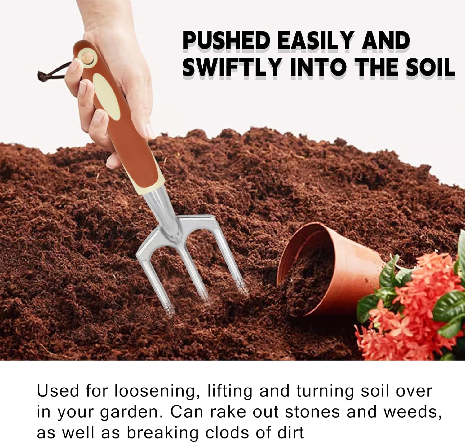 Aluminum Alloy That are Durable, Sturdy and Non-Slip, Suitable for Parent-Child Gardening Activities