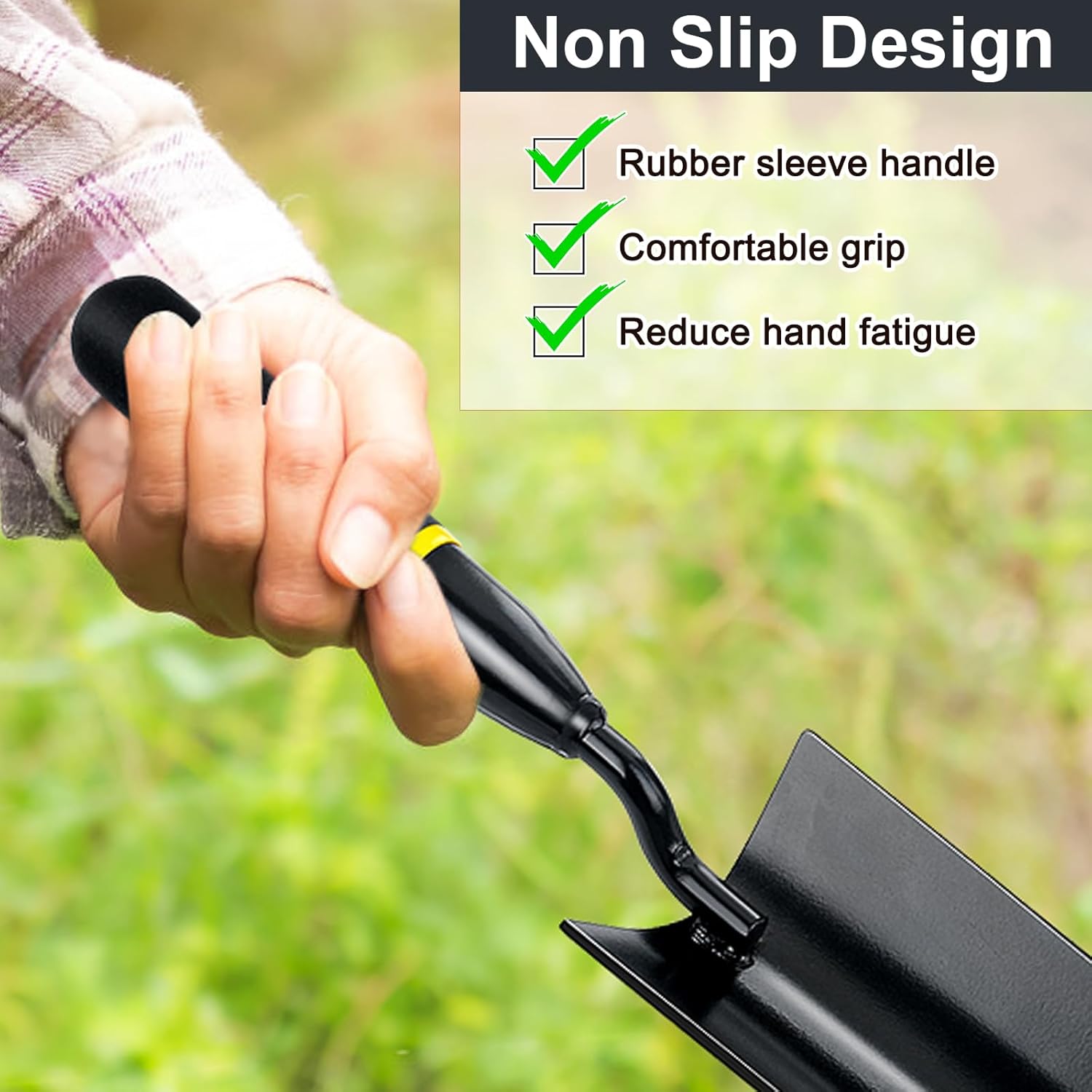 Garden Shovel Garden Trowel, Heavy Duty Gardening Hand Tools with Ergonomic Grip, Hand Shovel for Digging Garden Trowel Tool