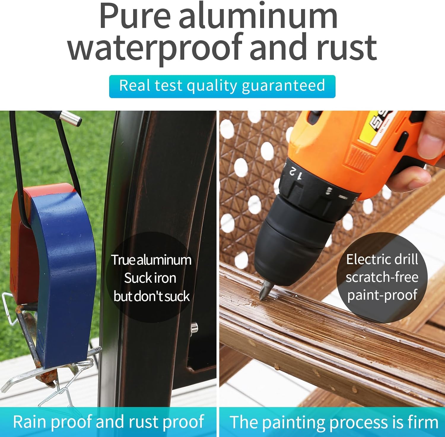 Solar Outdoor Porch Swing with Adjustable Canopy 2/3-Seat Patio Swing Chair Bench