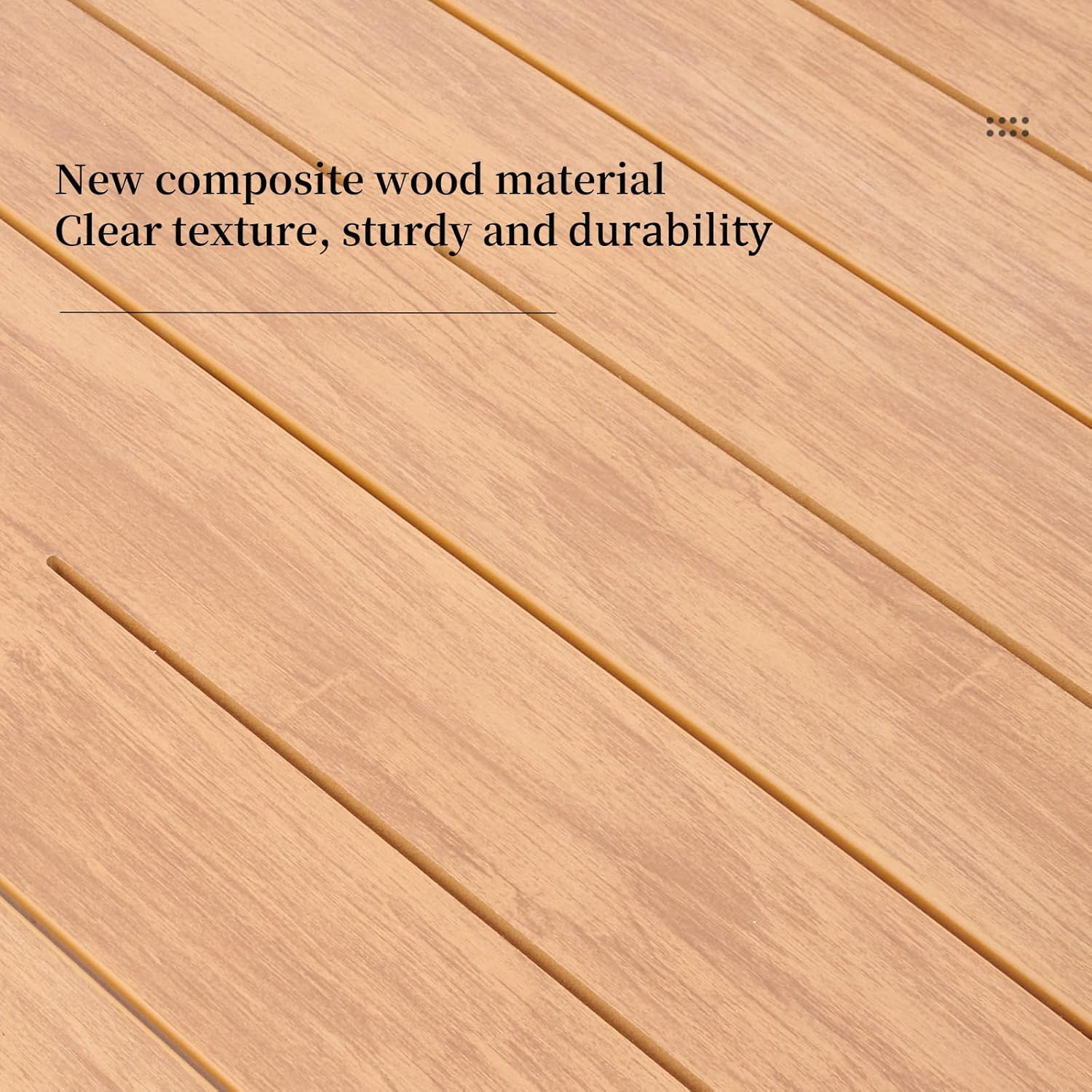 Outdoor Patio Bar Table Set Aluminum Frame Patio Bar Height Bistro Furniture Set w/Chairs and Plastic Wood Tabletop