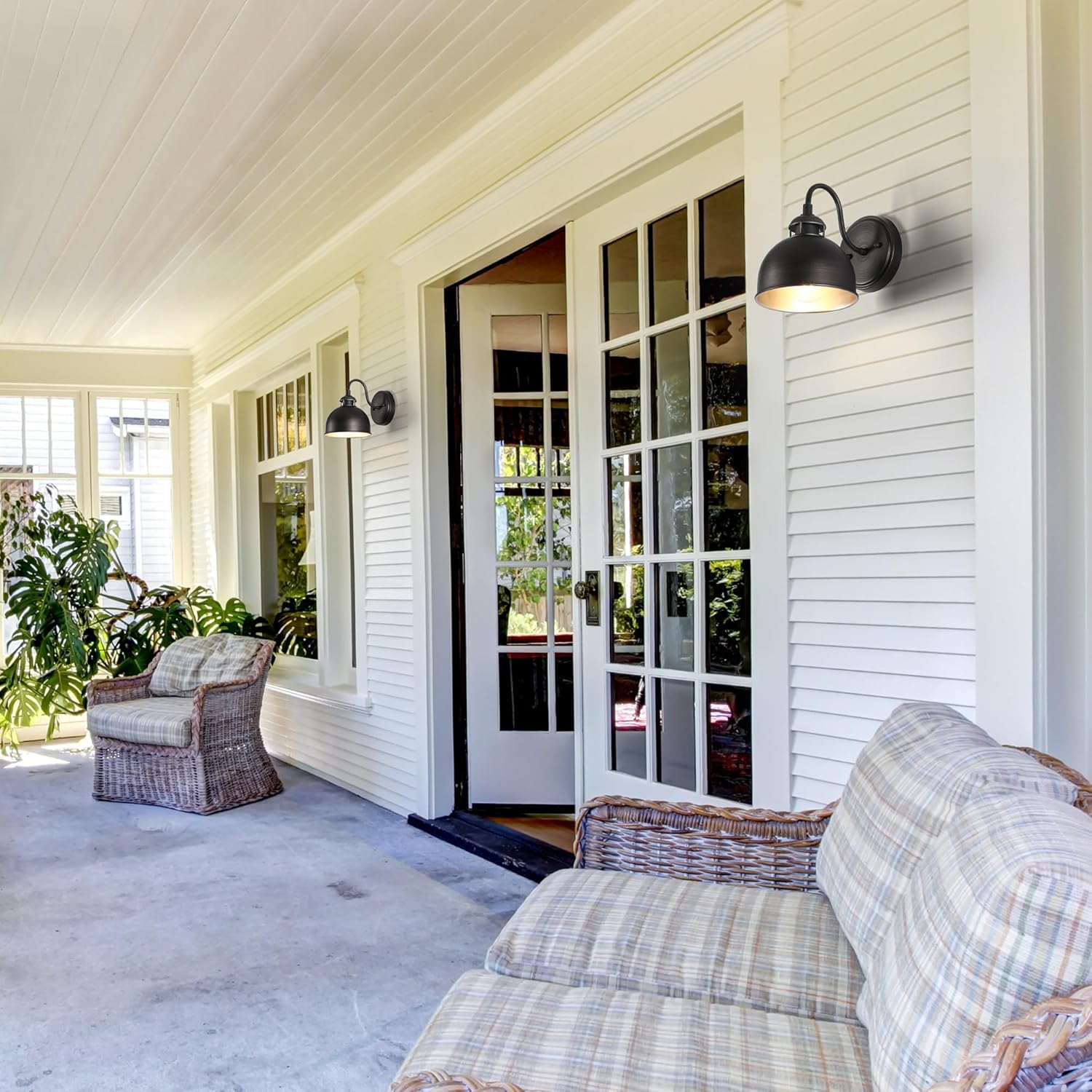 Sconces Wall Lighting, Industrial Dome Bedroom Wall Sconces Indoor, Brushed Antique Silver Metal Wall Sconce Light Fixture