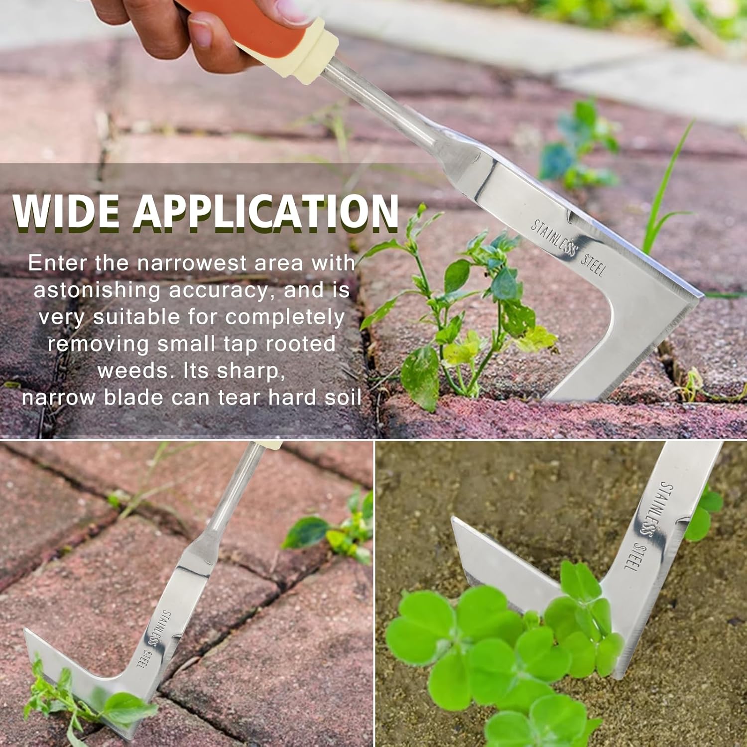 Aluminum Alloy That are Durable, Sturdy and Non-Slip, Suitable for Parent-Child Gardening Activities