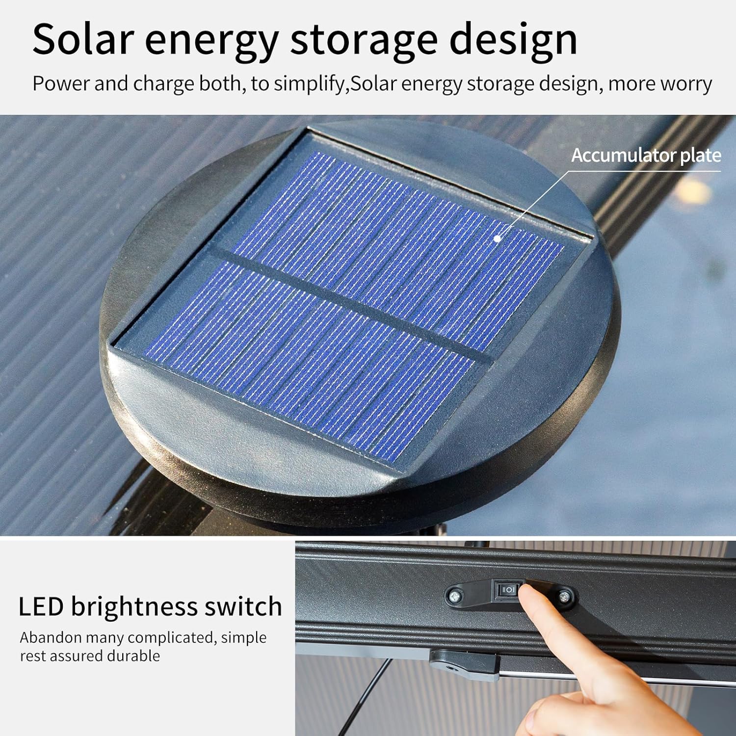 2/3-Seat Solar Patio Porch Swing with Adjustable Tilt Canopy Aluminum Frame Patio Swing Chair Outdoor Swing Bed