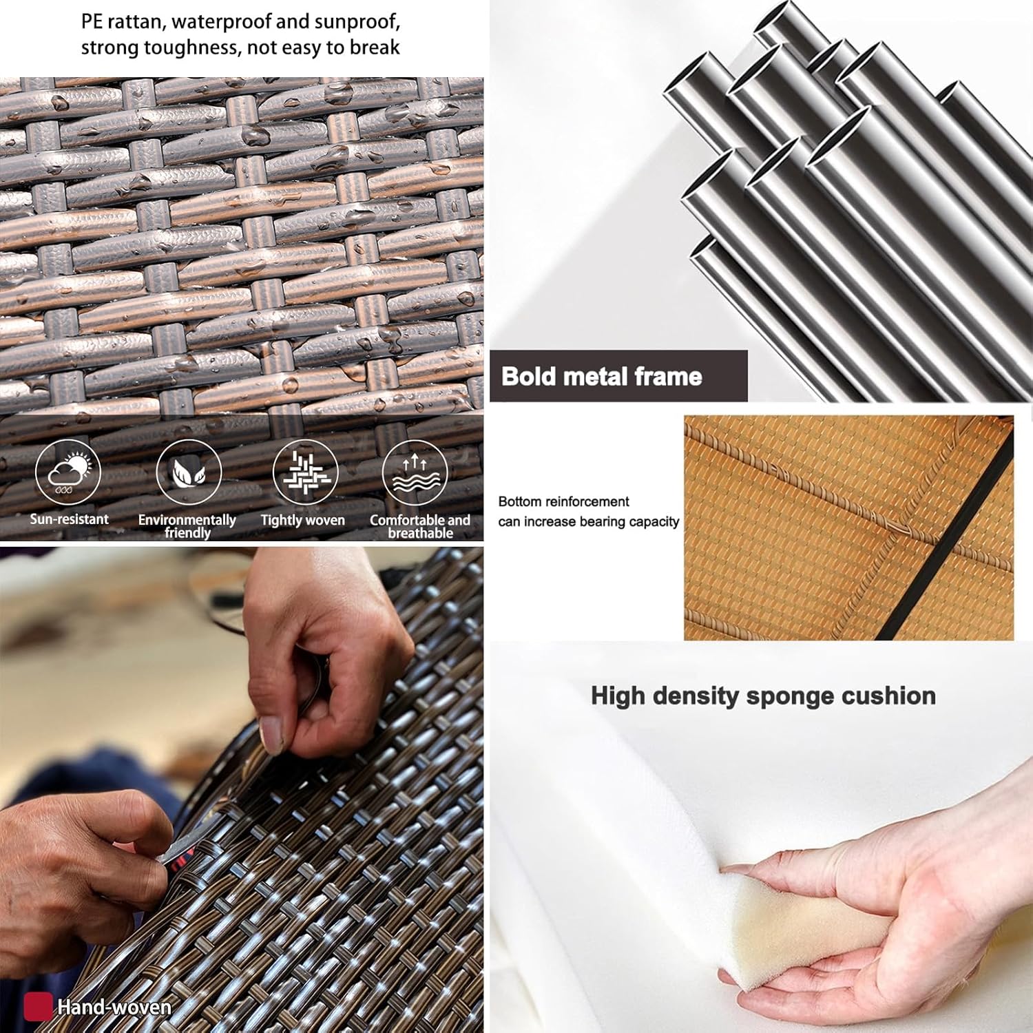 Outdoor Chaise Lounge Set