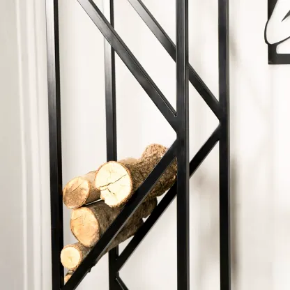 Vertical Firewood Rack-Hearthartsinn