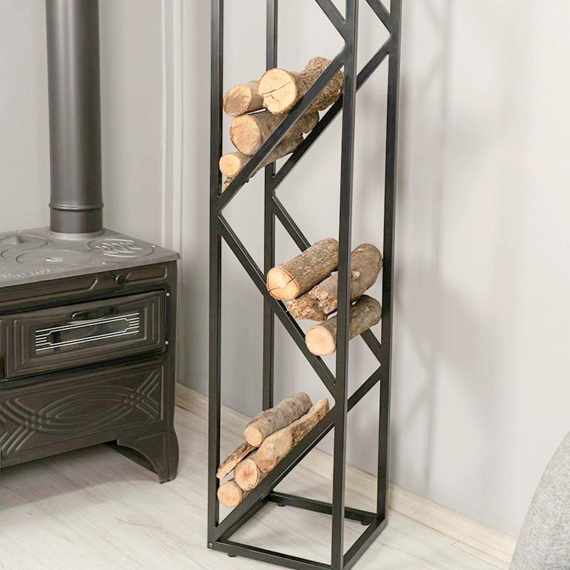 Vertical Firewood Rack-Hearthartsinn