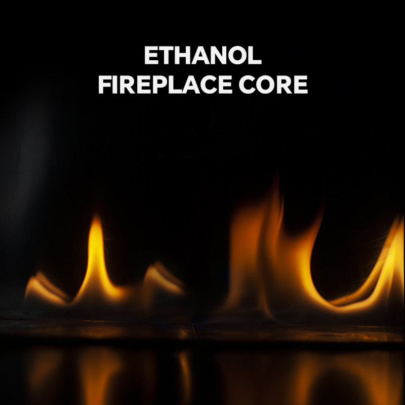 Modern Indoor Round Glass Real Fire Fireplace Ember 3-Hearthartsinn