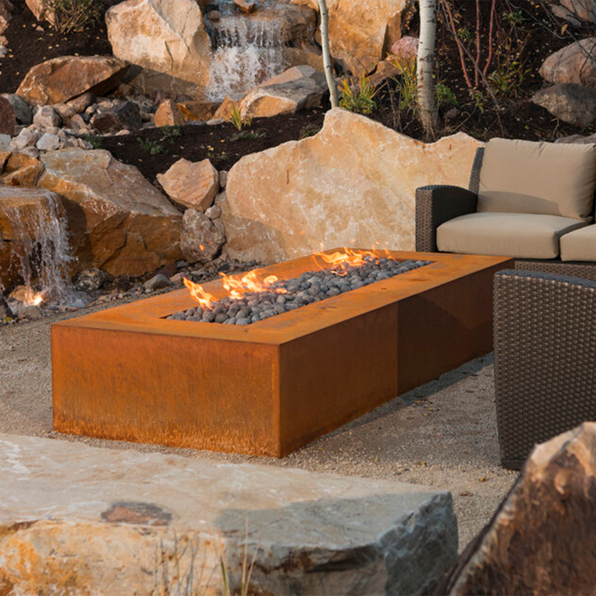 Outdoor Stainless Steel Fire Pit Volcano 15