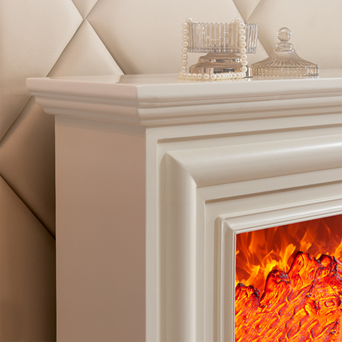 Simple European Style Electronic Fireplace Aurora1-Hearthartsinn