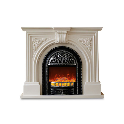 Simple French Electronic Fireplace Aurora2-Hearthartsinn