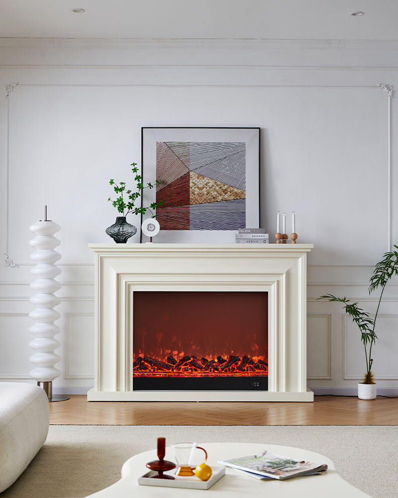 European style simple electronic fireplace Aurora 3-Hearthartsinn