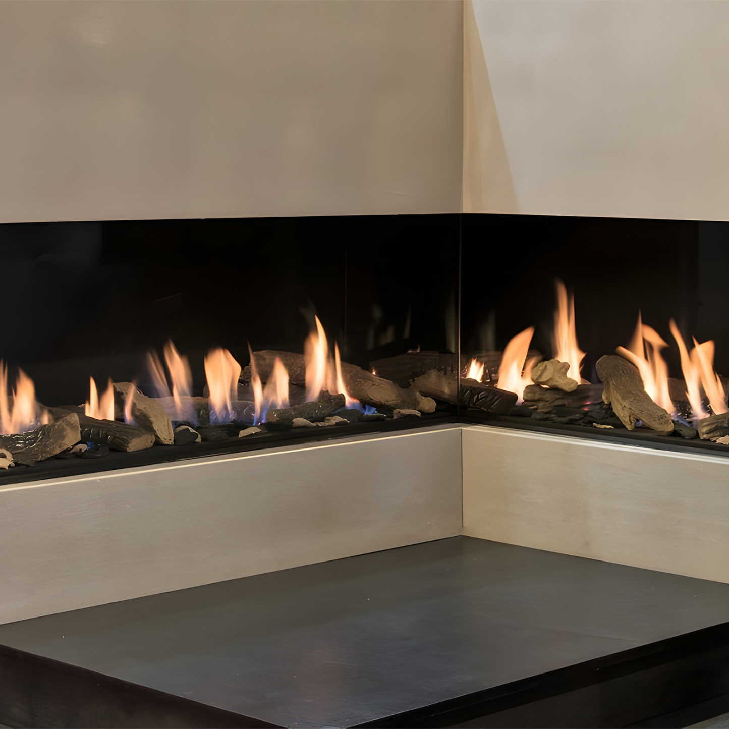 Modern Gas Fireplace Inserts Glow 1