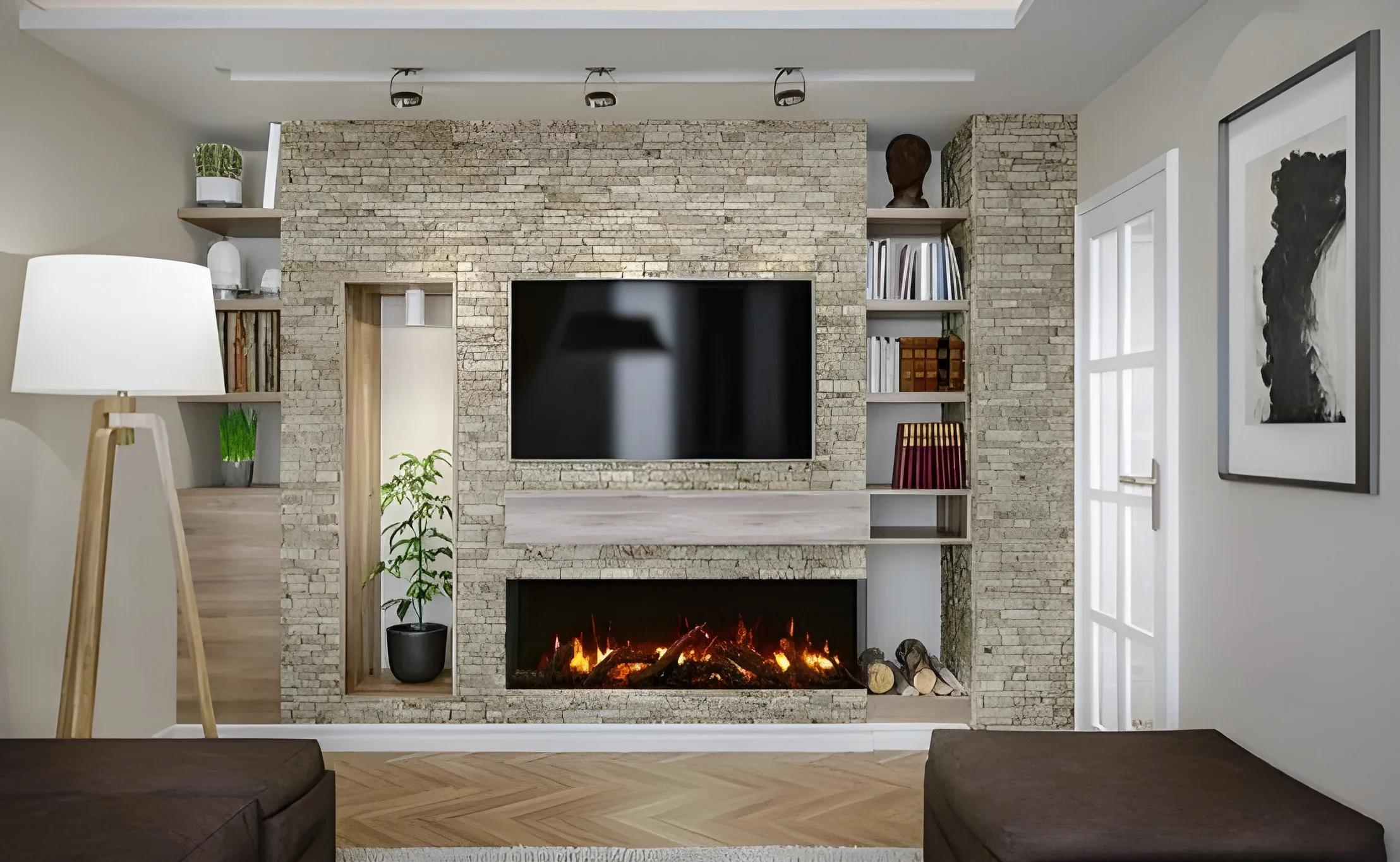 Can You Install a TV Above a Fireplace?-Hearthartsinn